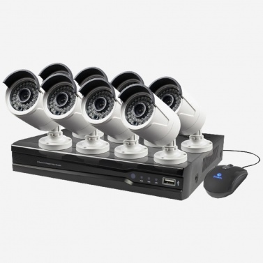 8 channel security cameras